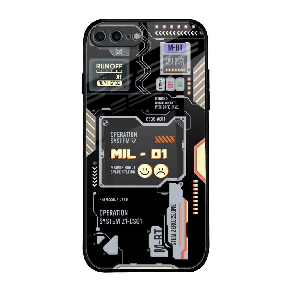 Exposed Parts iPhone 8 Plus Glass Back Cover Online