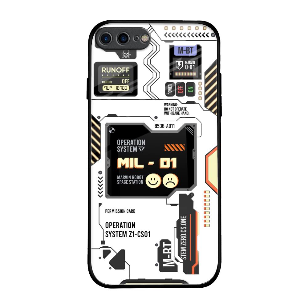 Tech Display iPhone 8 Plus Glass Back Cover Online