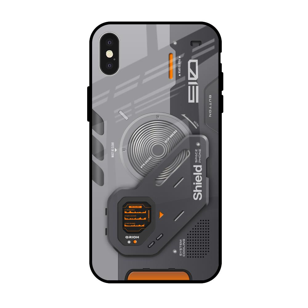 Tech Lifestyle iPhone X Glass Back Cover Online