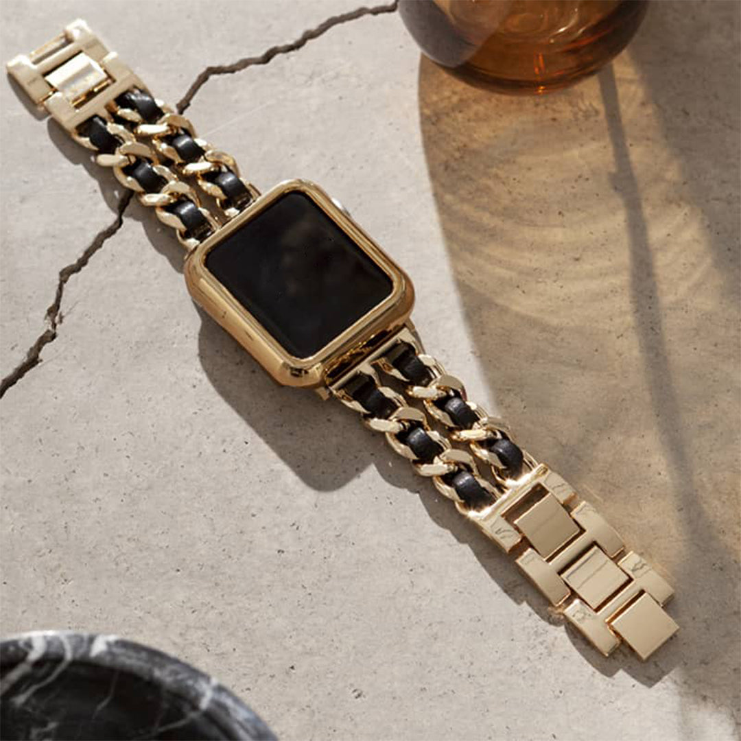 Gold Paris Bracelet Apple Watch Strap