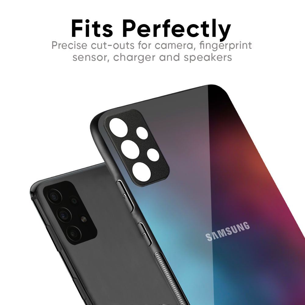 Color Explosion Glass Case for Samsung Galaxy M35 5G