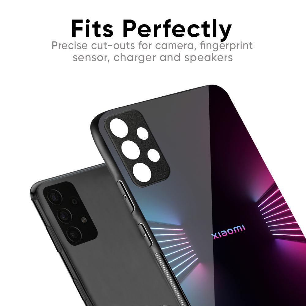 Disco Line Glass Case for Redmi Note 14 5G
