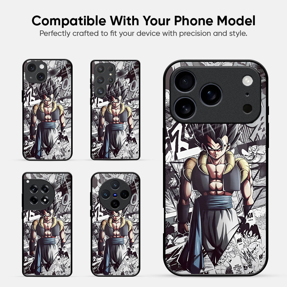 Dragon Anime Art Glass Case