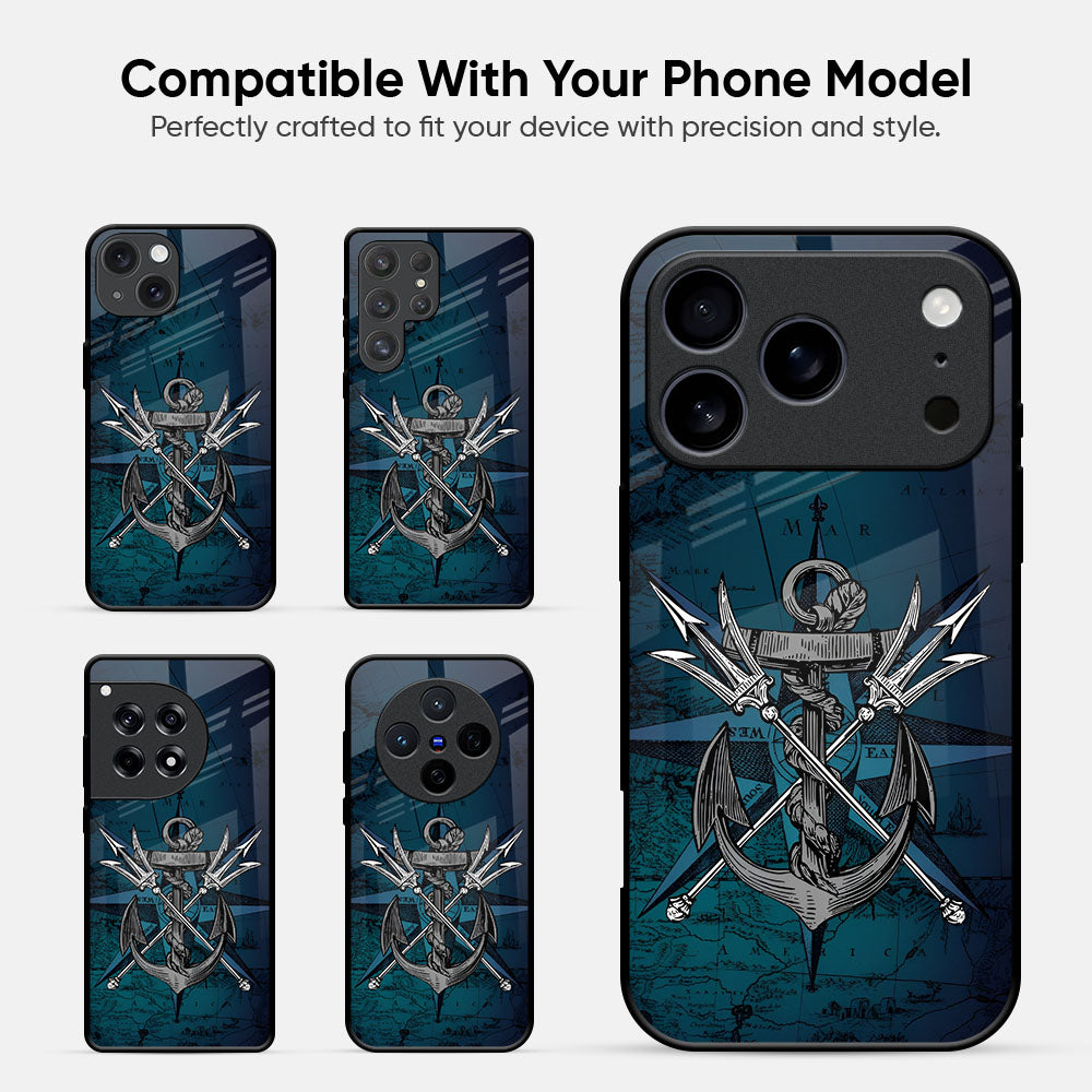 King Of Ocean Glass Case