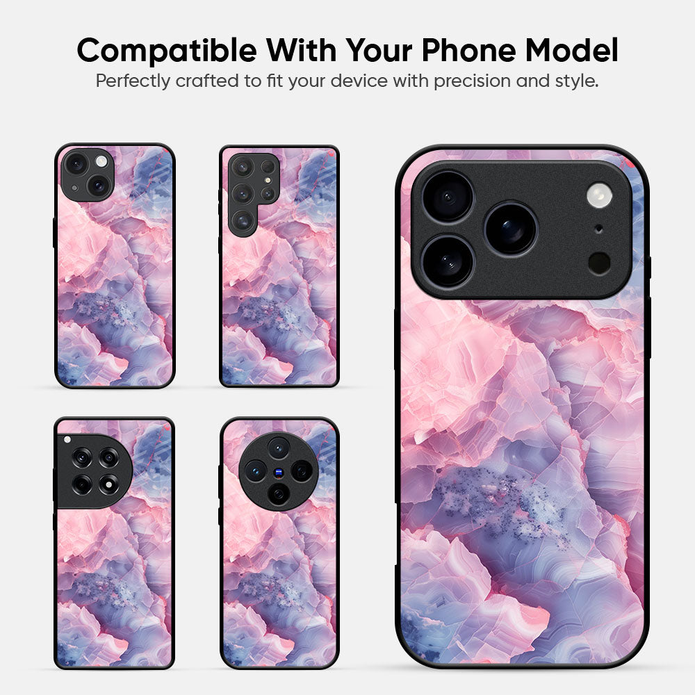 Marble Veil Glass Case