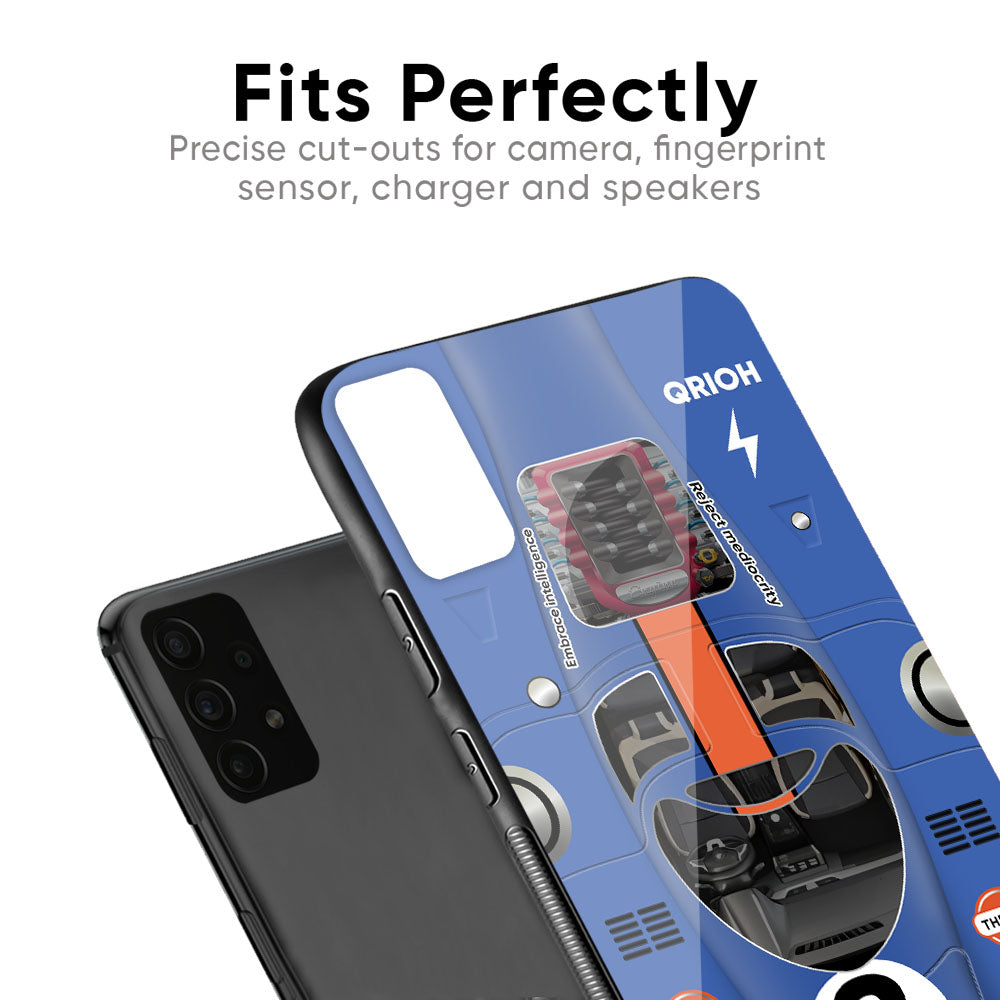 Car Adiction Glass Case for Huawei P30 Pro