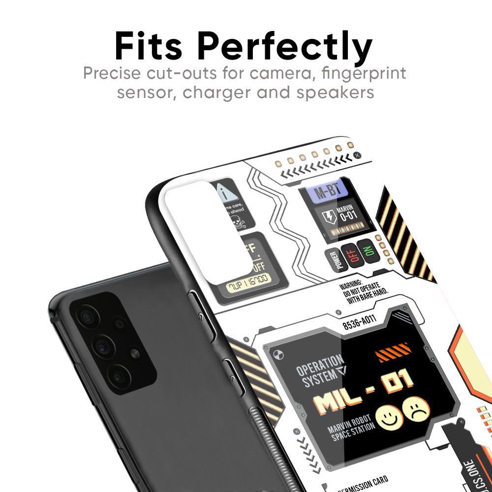 Tech Display Glass Case for Samsung Galaxy A30s