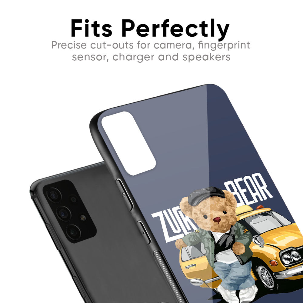 Adventurous Bear Glass Case for Huawei P30 Pro