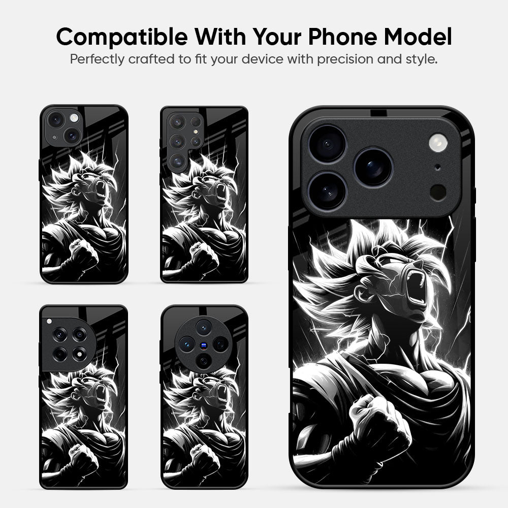 Saiyan Spirit Glass Case