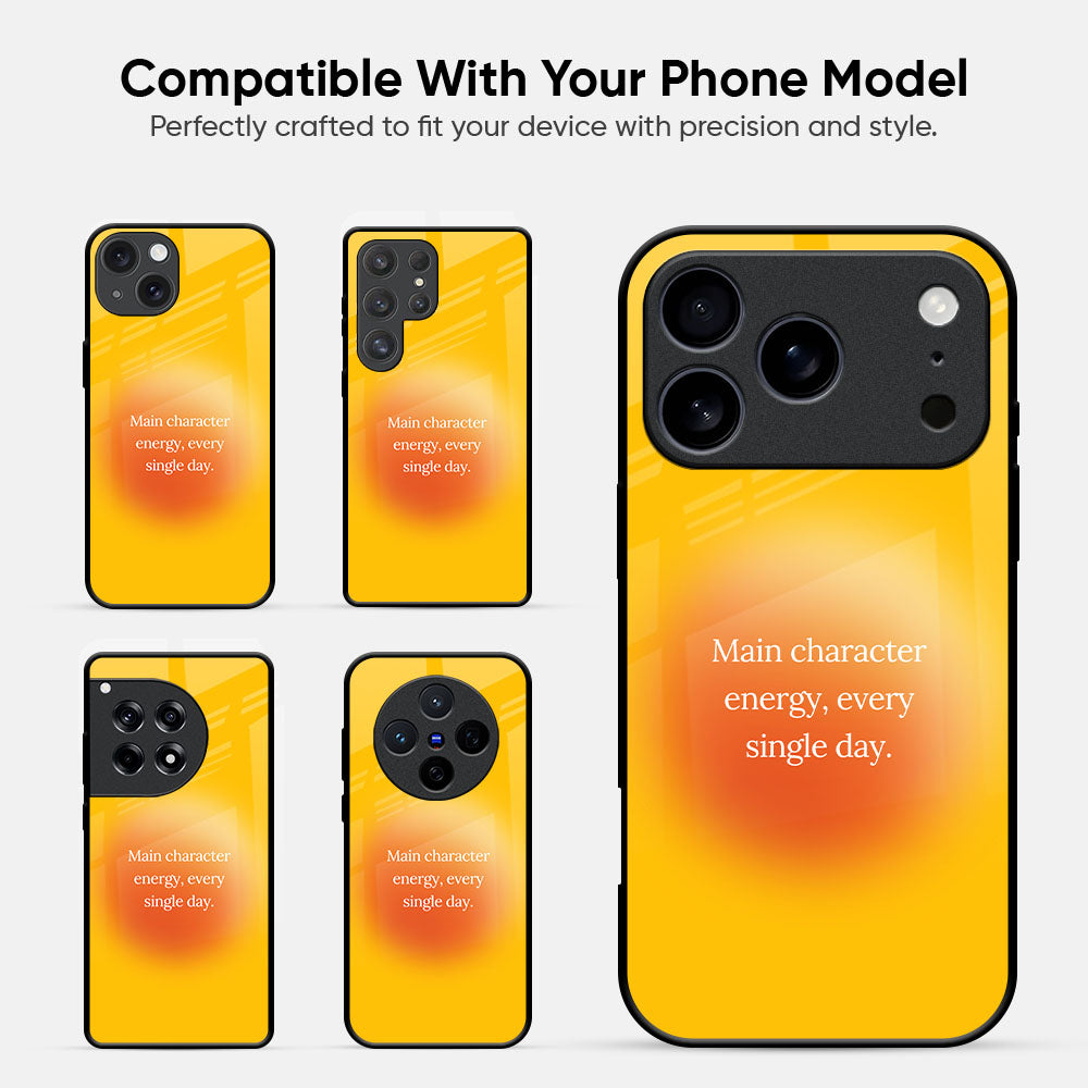 Sun Aura Glass Case