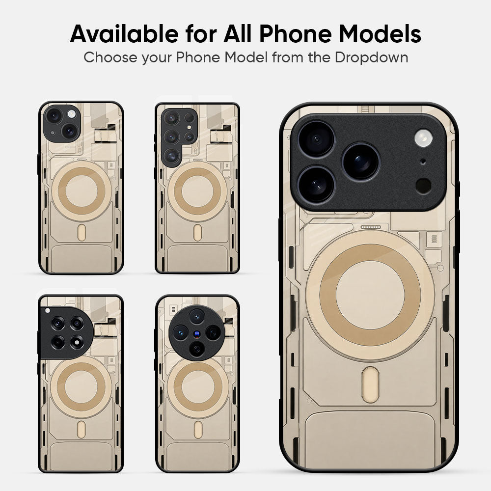 Sandstorm Rig Glass Case - Glass Back Cover for Phone (View 2)