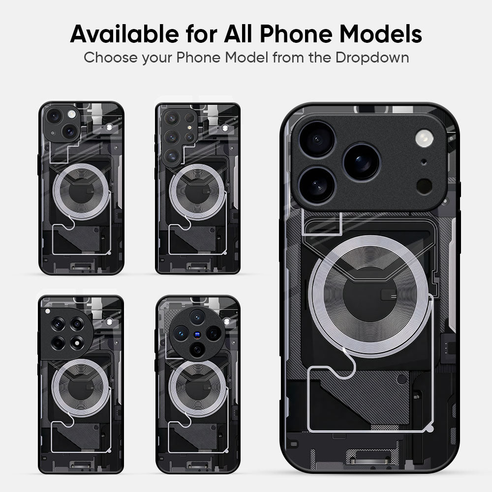 Phantom Loop Glass Case - Glass Back Cover for Phone (View 2)