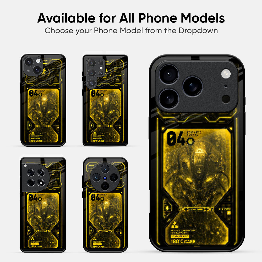 Armor Striker Glass Case - Glass Back Cover for Phone (View 2)