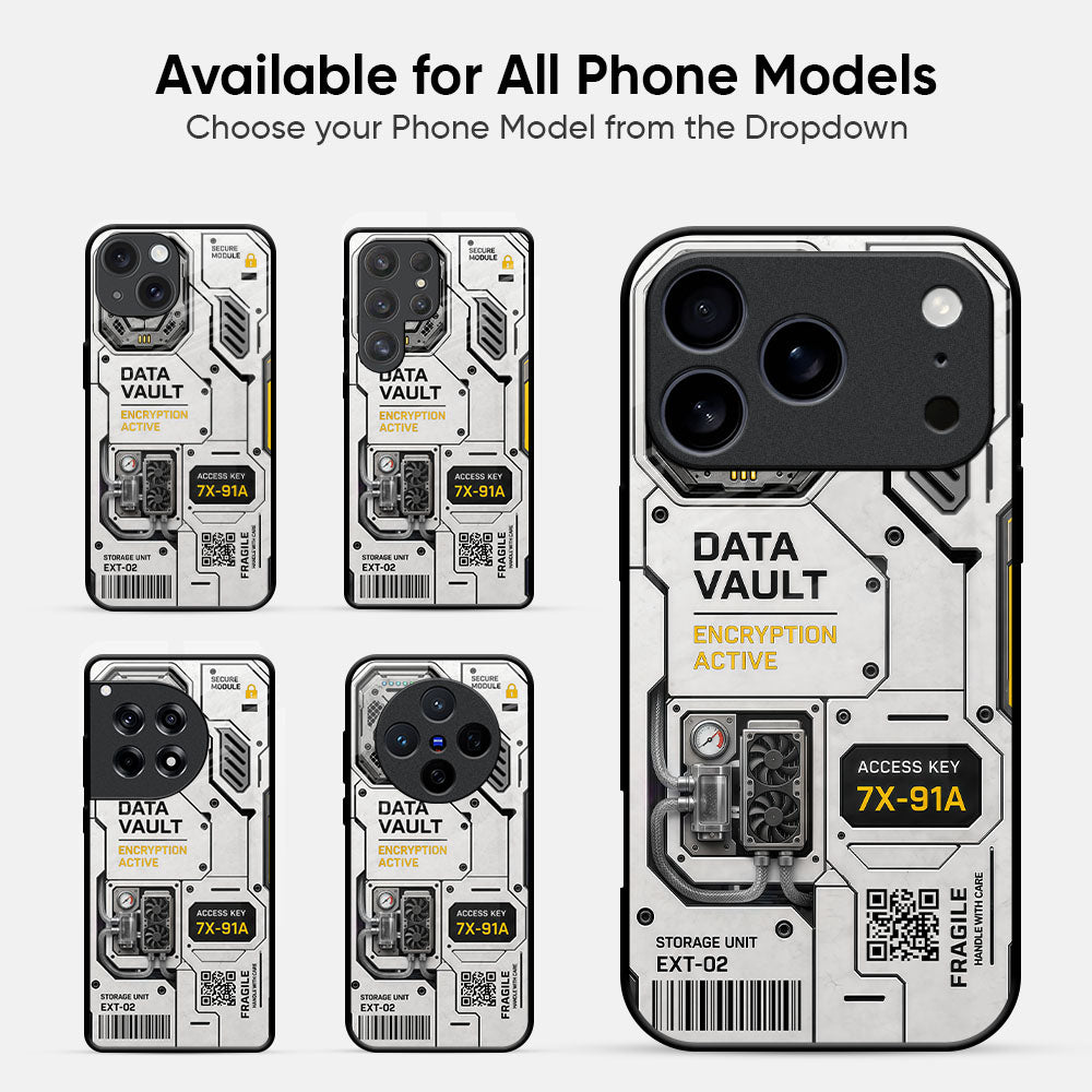 Tech Node Glass Case - Glass Back Cover for Phone (View 2)
