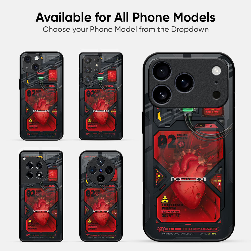 Digital Soul Glass Case - Glass Back Cover for Phone (View 2)