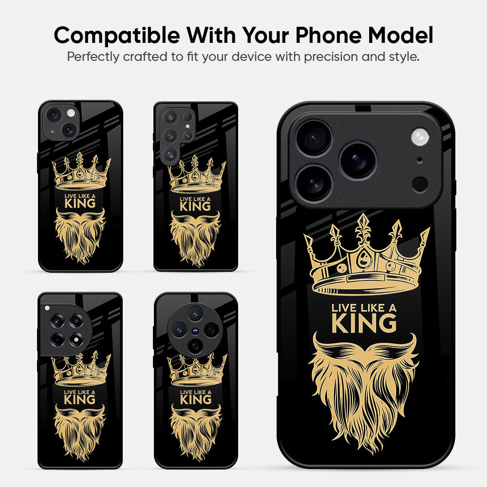 King Life Glass Case