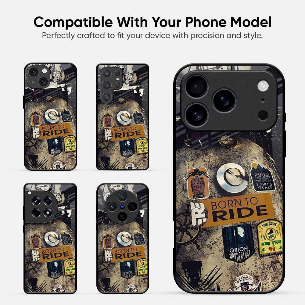 Ride Mode On Glass Case