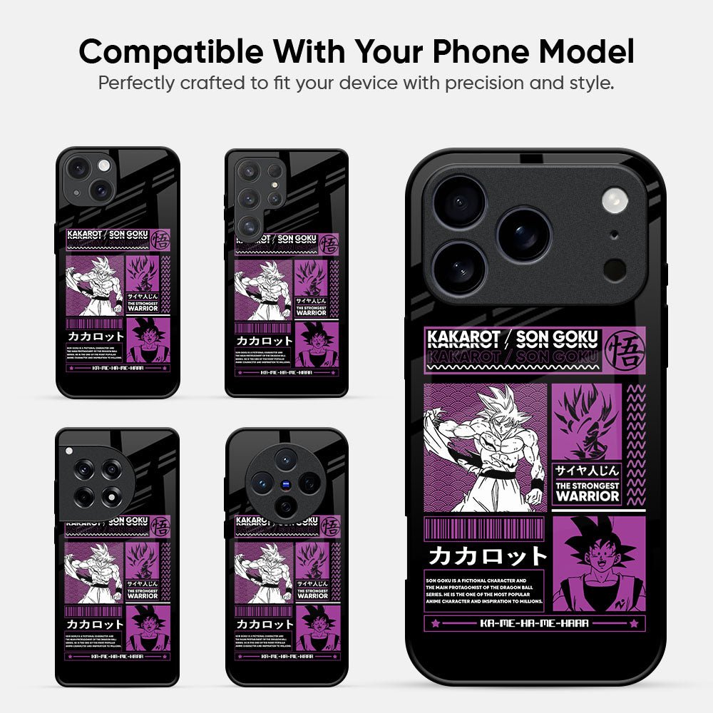 Strongest Warrior Glass Case