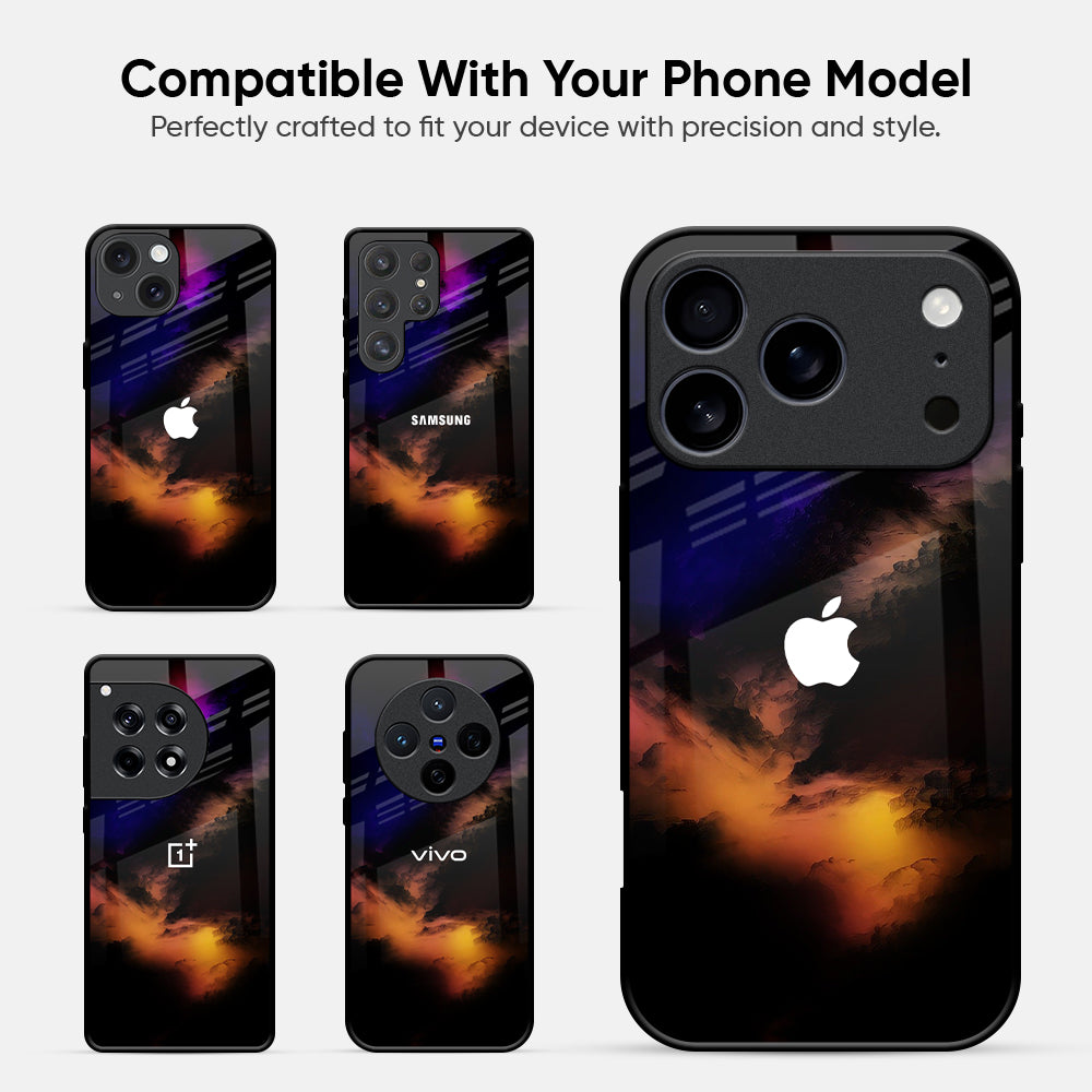 Danger Galaxy Glass Case
