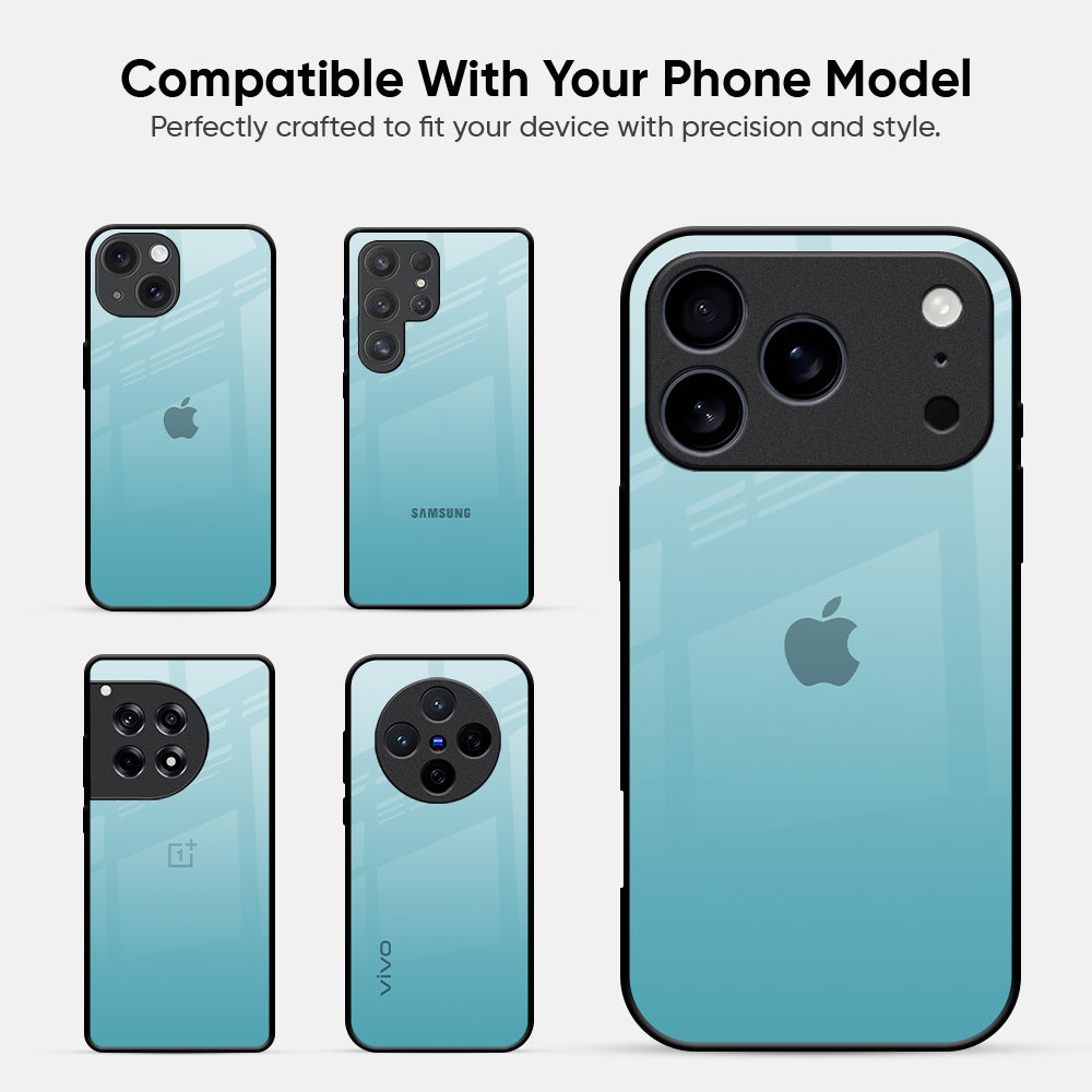 Arctic Blue Glass Case