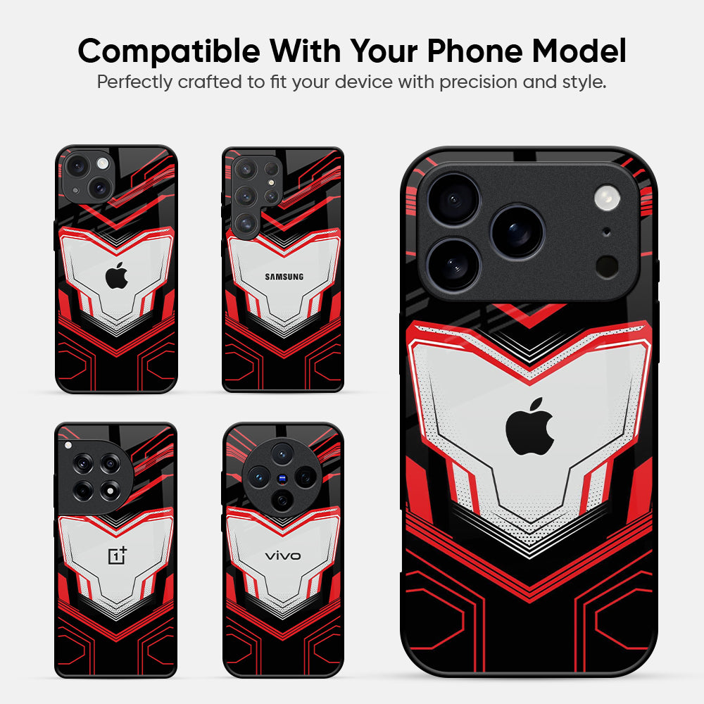 Quantum Suit Glass Case