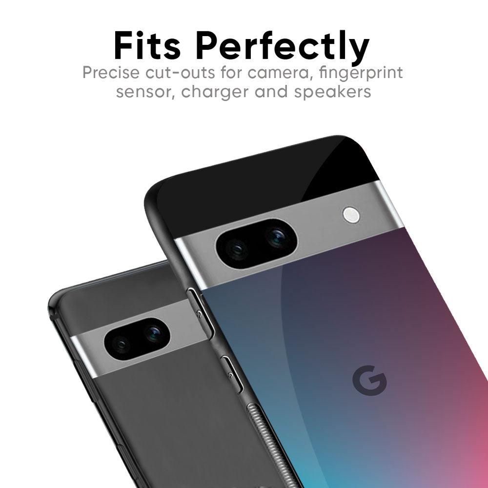 Rainbow Laser Glass Case for Google Pixel 9 Pro XL