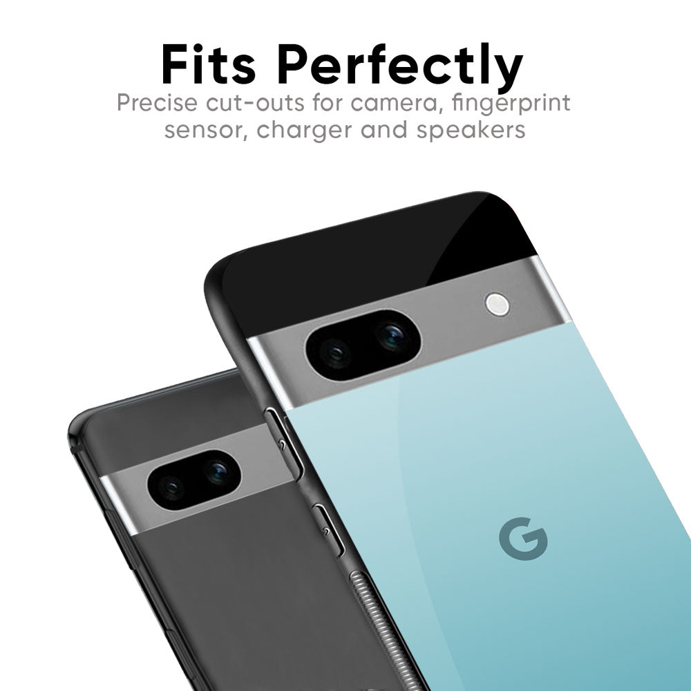Arctic Blue Glass Case For Google Pixel 9