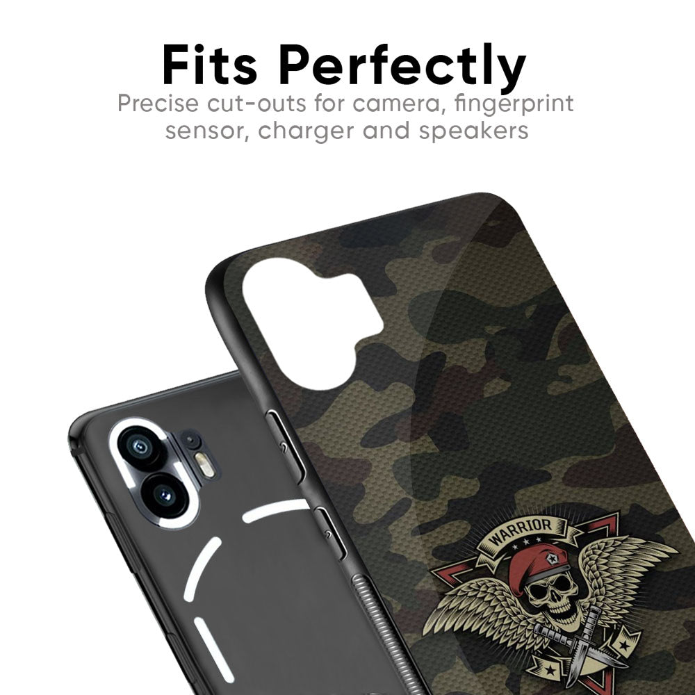 Army Warrior Glass Case for Nothing CMF Phone 1
