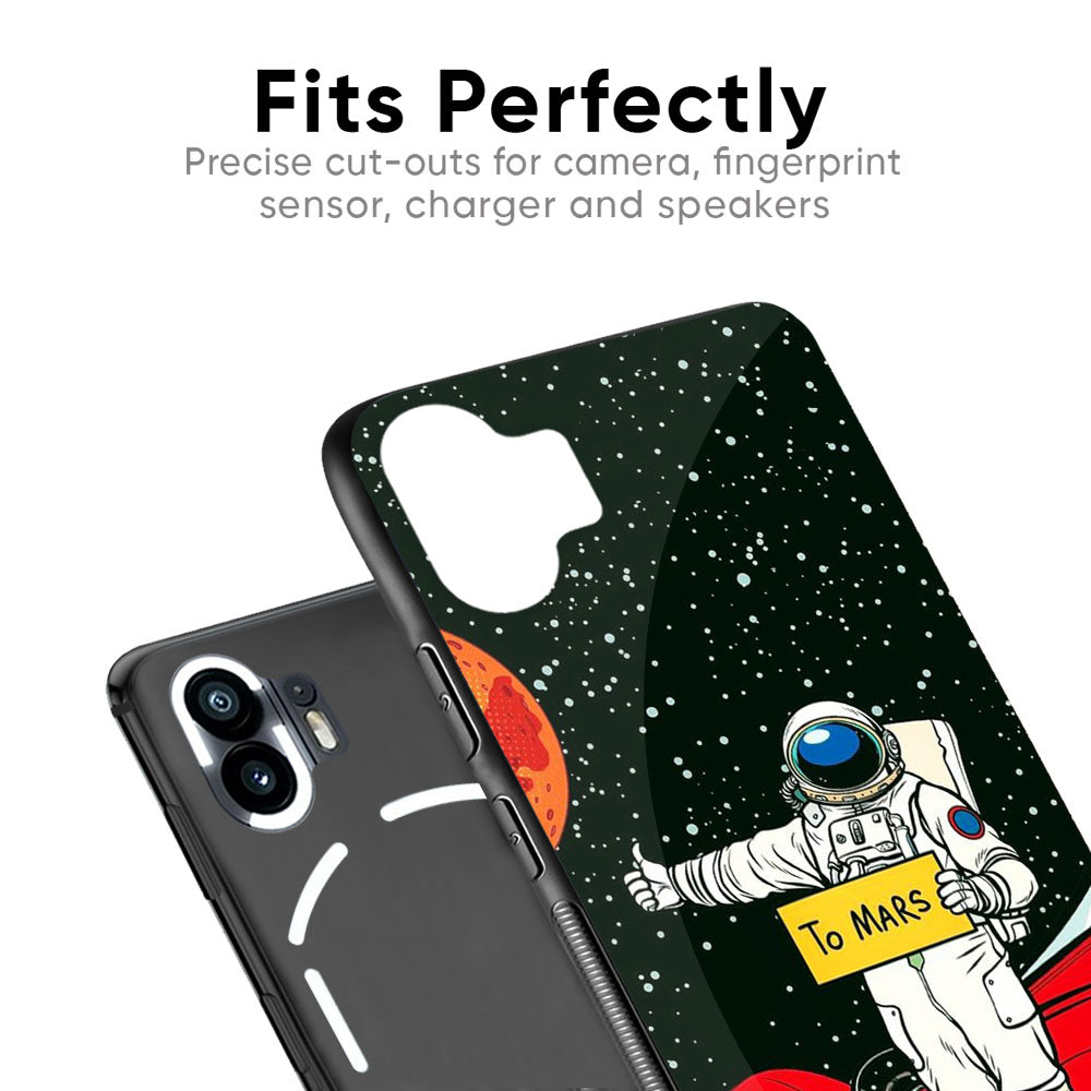 Astronaut on Mars Glass Case for Nothing CMF Phone 1