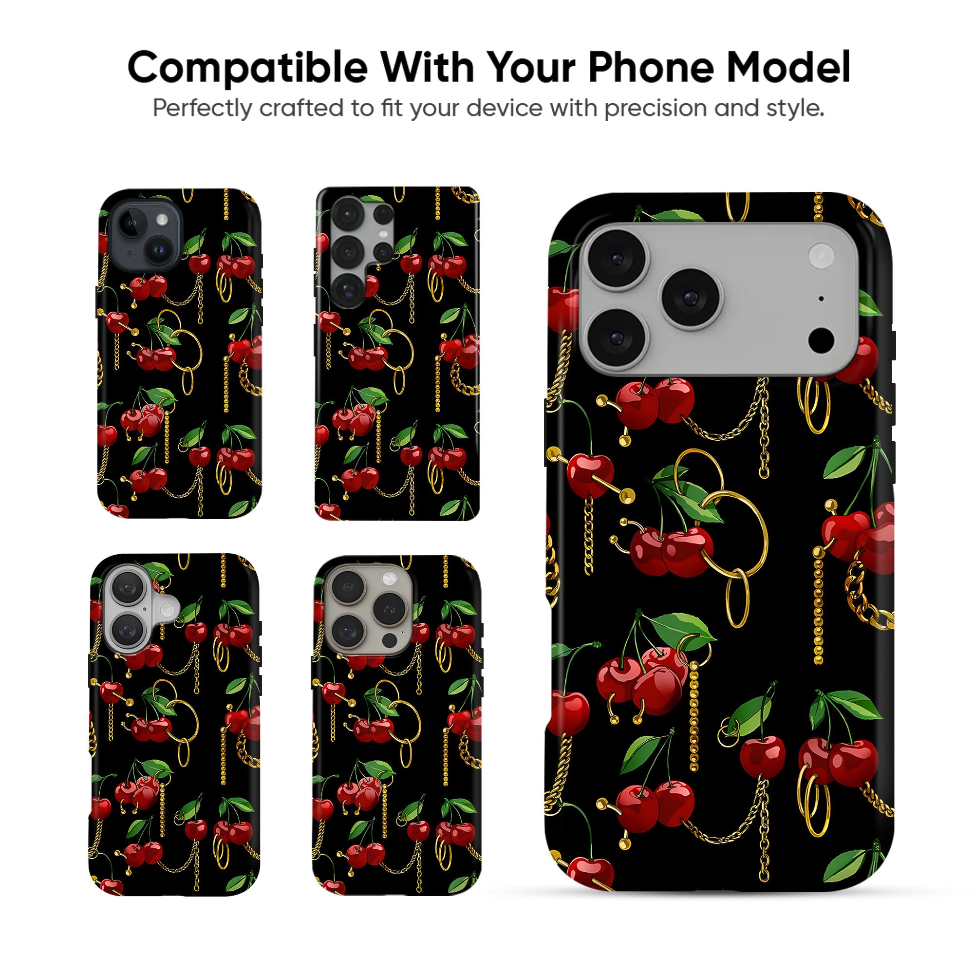 Cherry Chains Tough Case