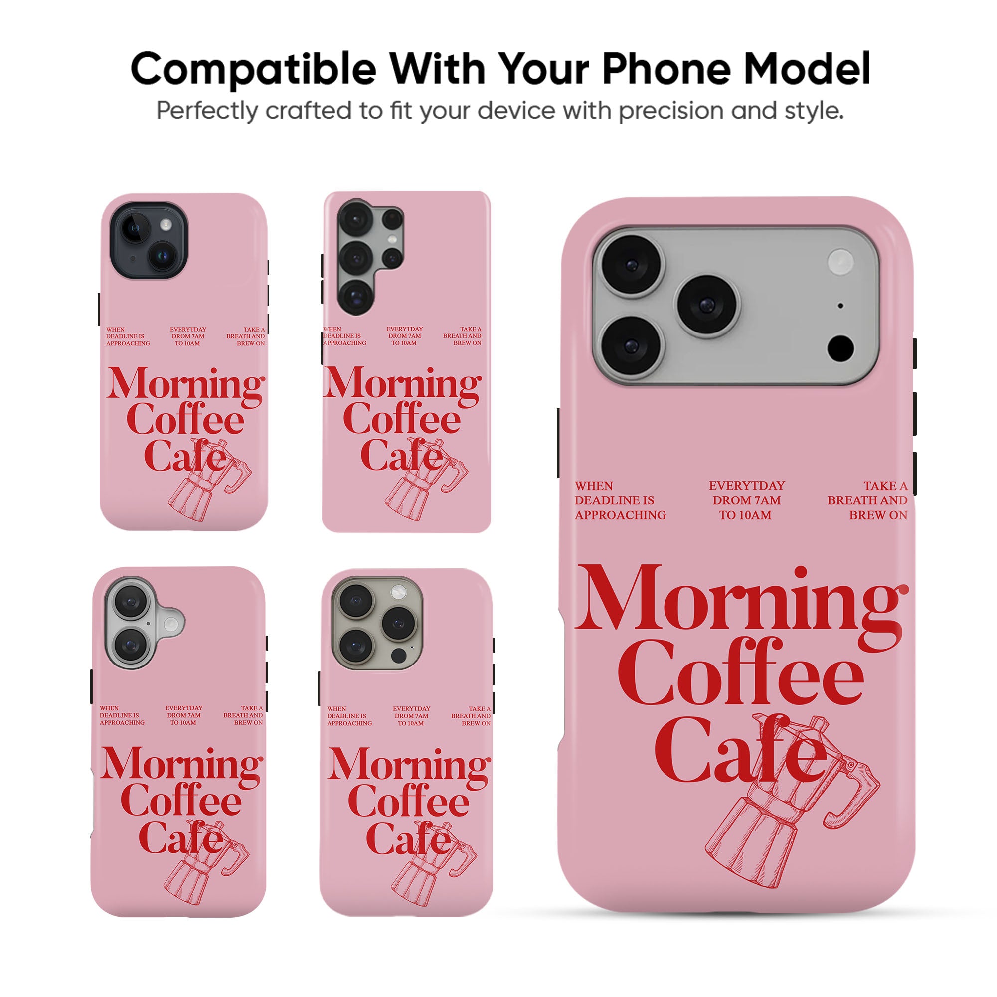 Morning Coffee Club Tough Case