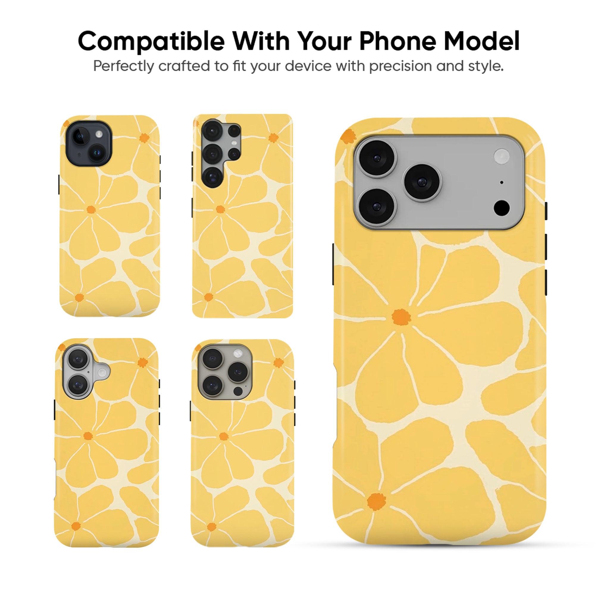 Mustard Bloom Tough Case
