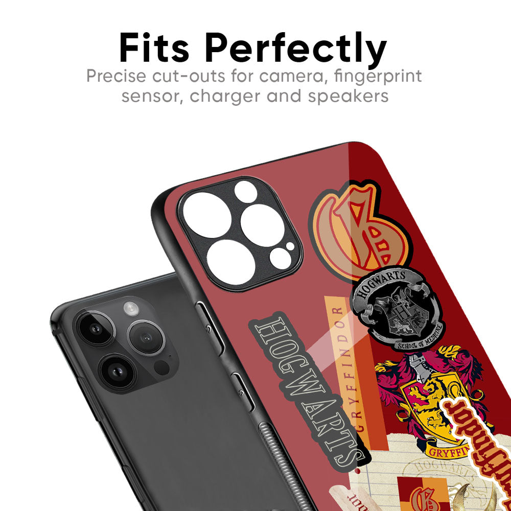 Gryffindor Glass Case for iPhone 16 Pro Max