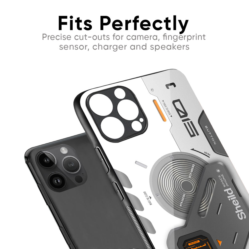 Liberty Cyber Glass Case for iPhone XS Max
