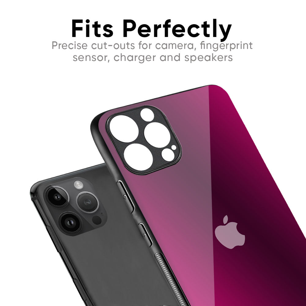 Pink Burst Glass Case for iPhone 16 Pro Max