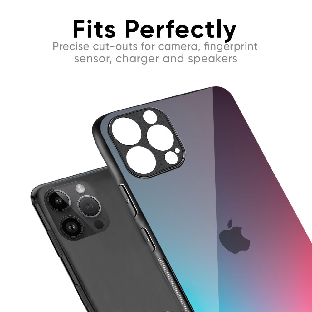 Rainbow Laser Glass Case for iPhone 16 Pro Max