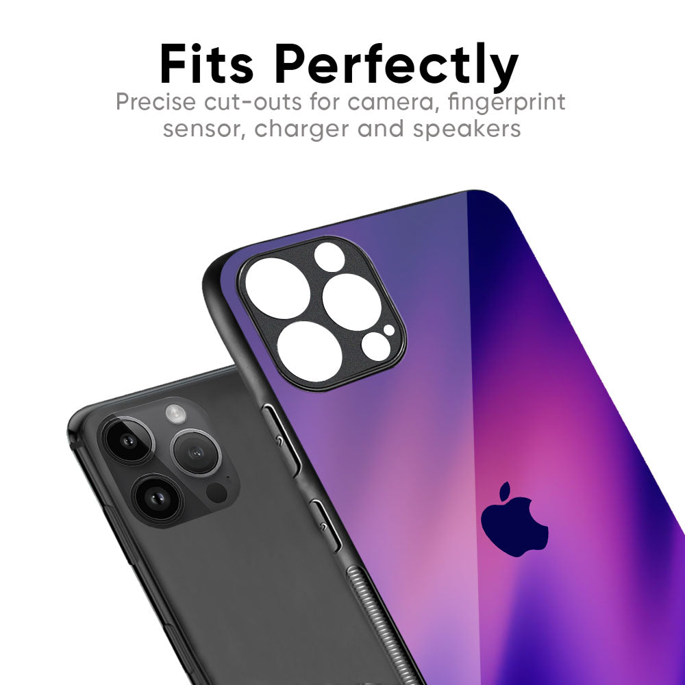 Pink Thunder Glass Case for iPhone 16 Pro Max