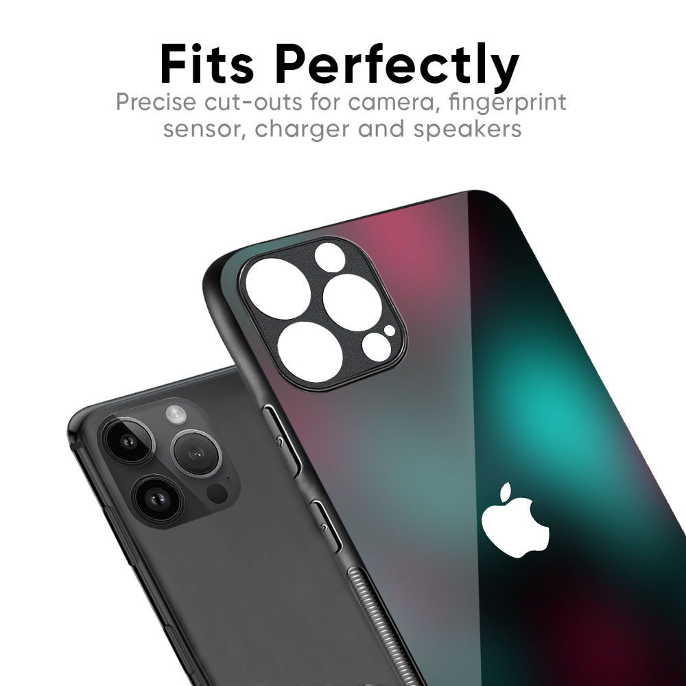 Dark Gradiant Glass Case for iPhone 16 Pro Max