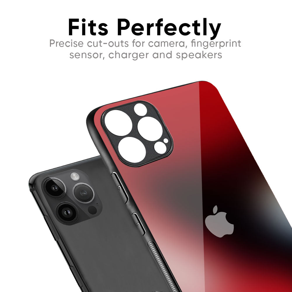 Red Garnet Glass Case for iPhone 16 Pro Max