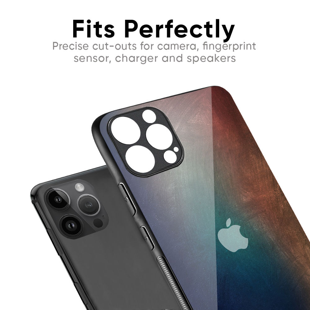 Rusty Gradient Glass Case for iPhone 16 Pro Max