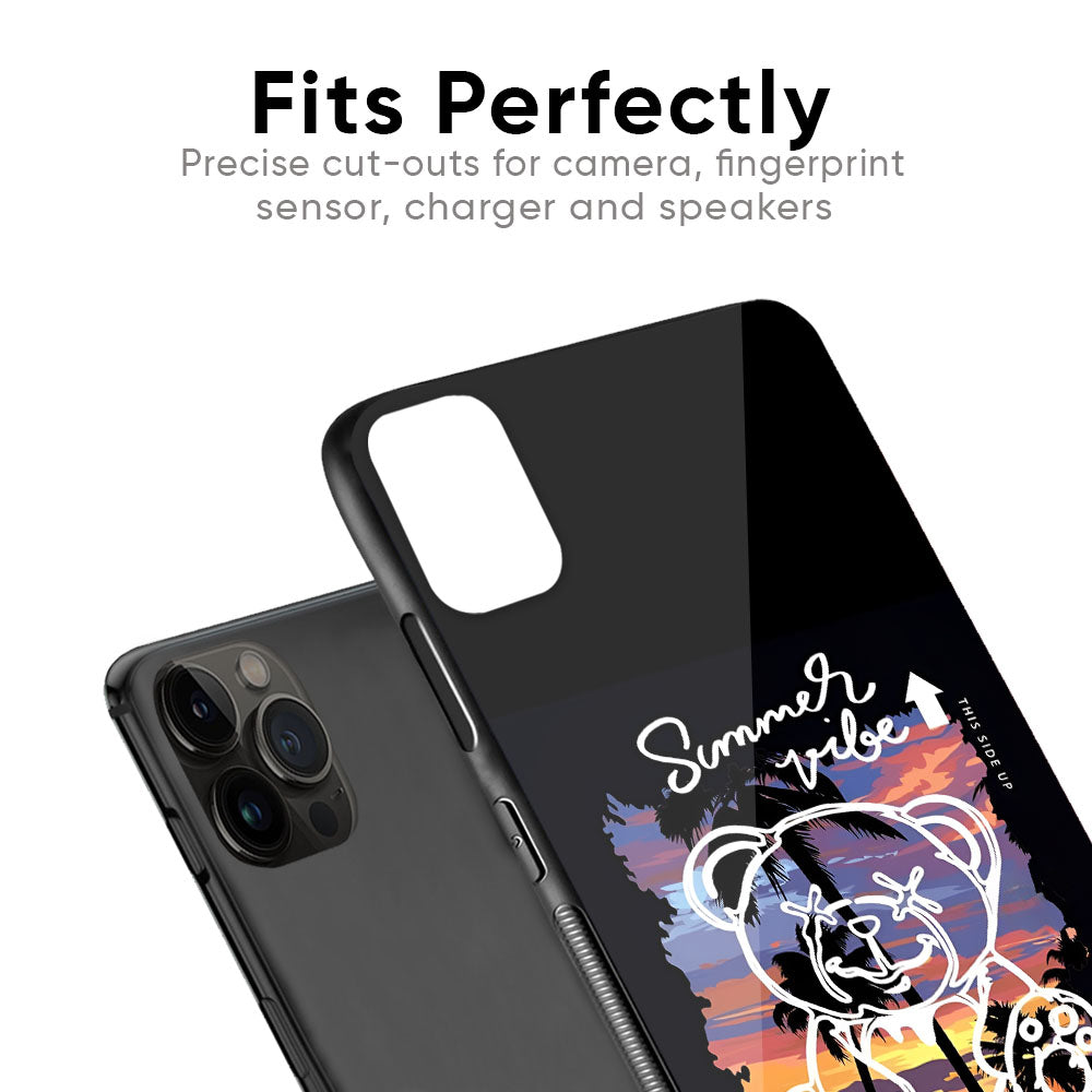 Summer Vibe Glass Case for iPhone SE 2022