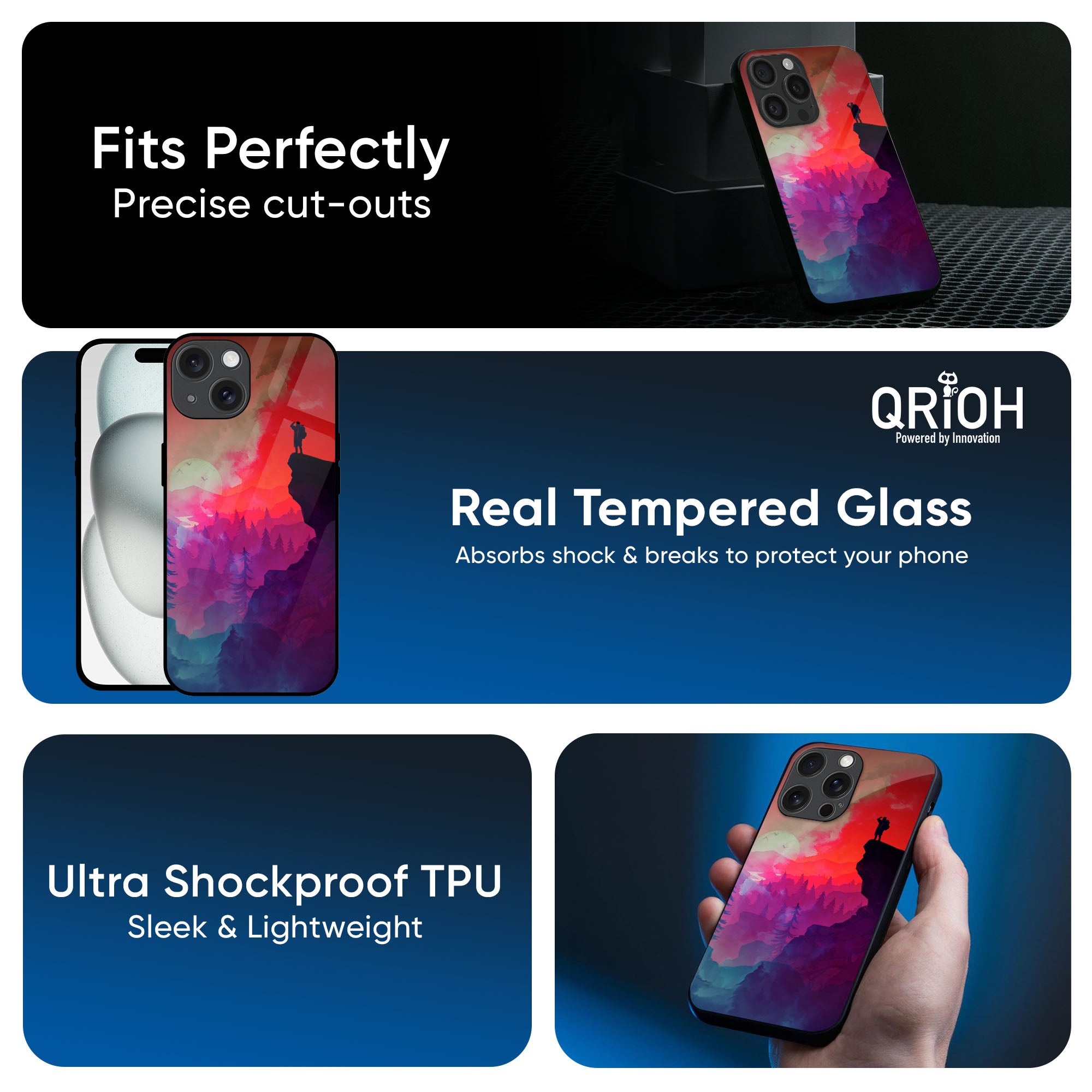 Dream So High Glass Case For iPhone 16 Pro Max