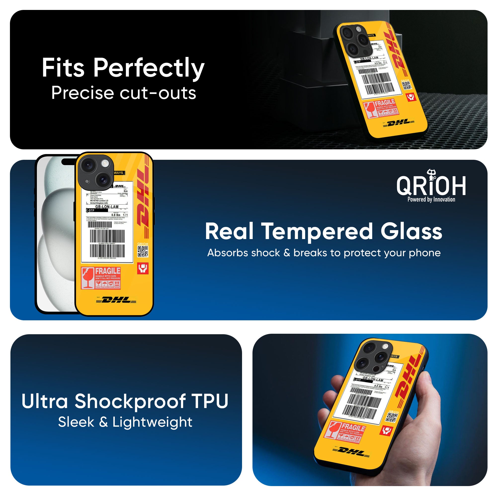 Express Worldwide Glass Case For iPhone 16 Pro Max