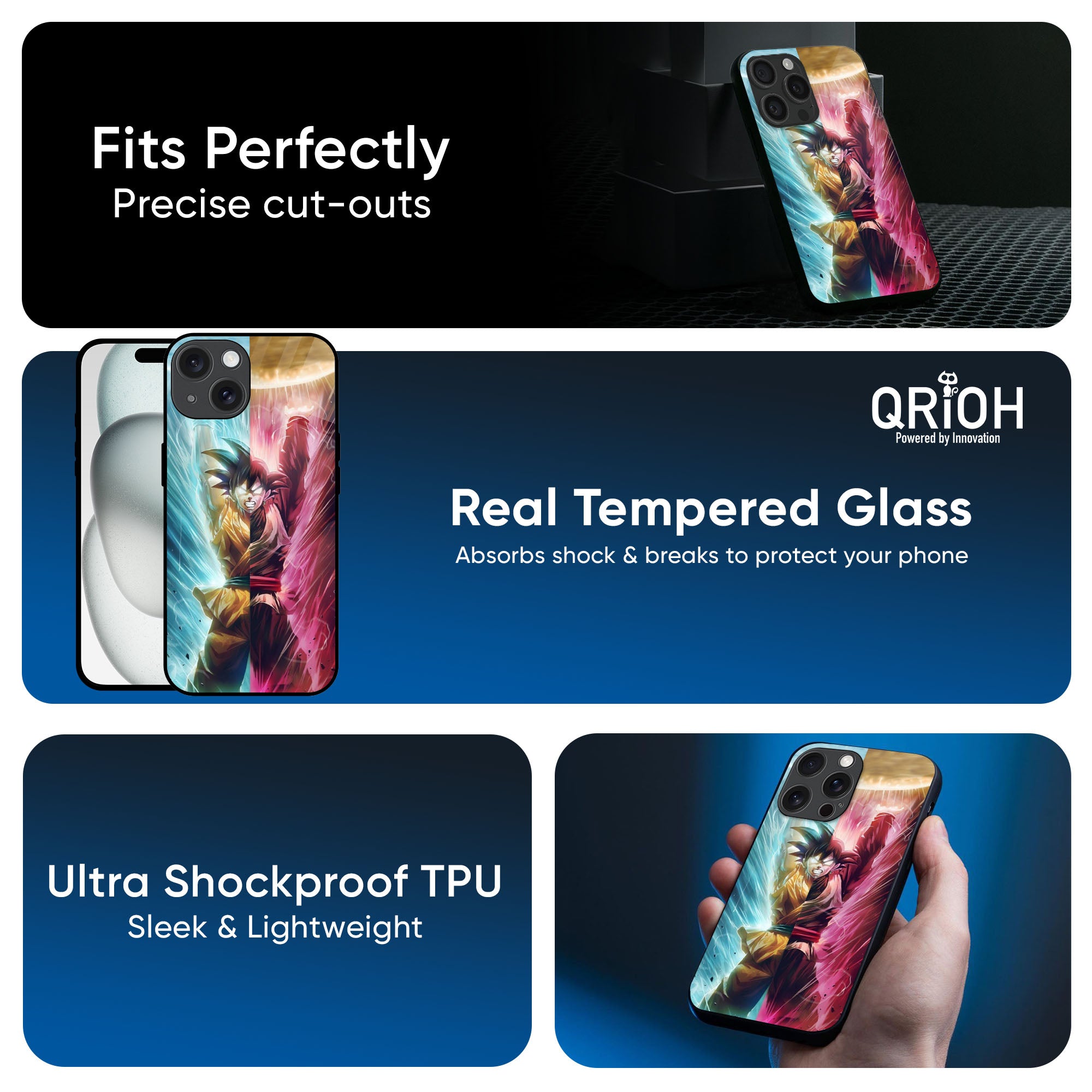 Ultimate Fusion Glass Case for iPhone 16 Pro Max