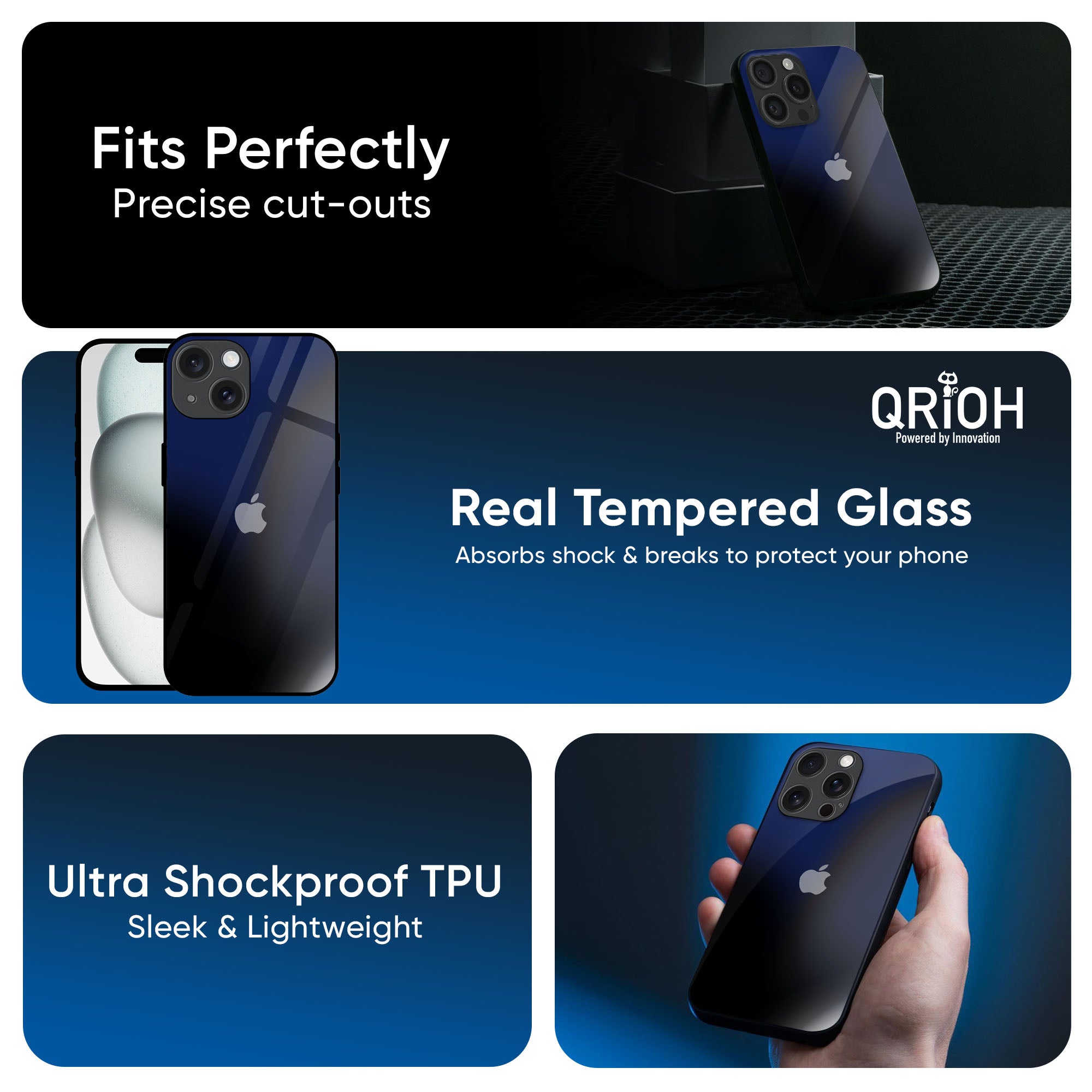 Blurry Beauty Glass Case for iPhone 16 Pro Max