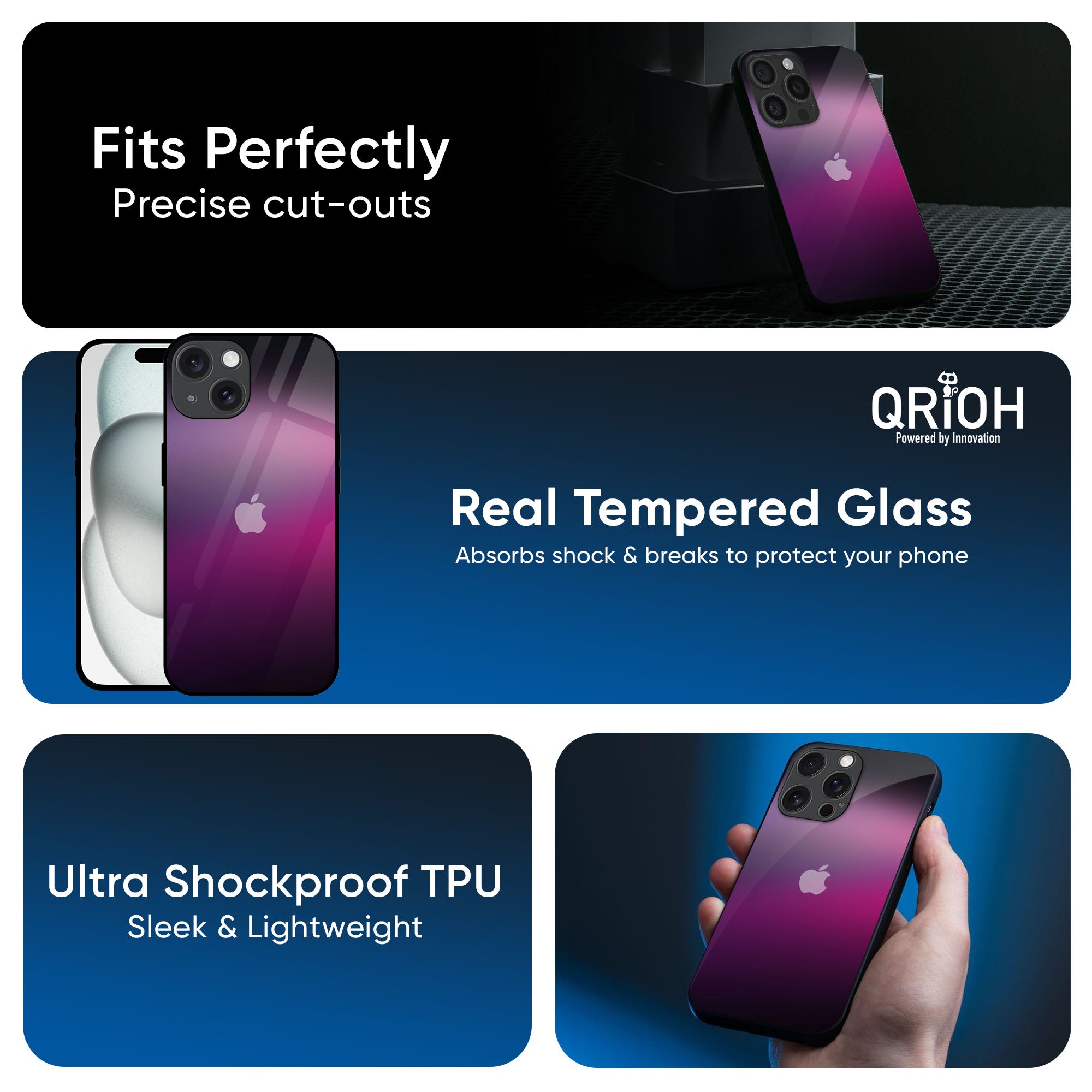 Knight Pink Glass Case for iPhone 16 Pro Max