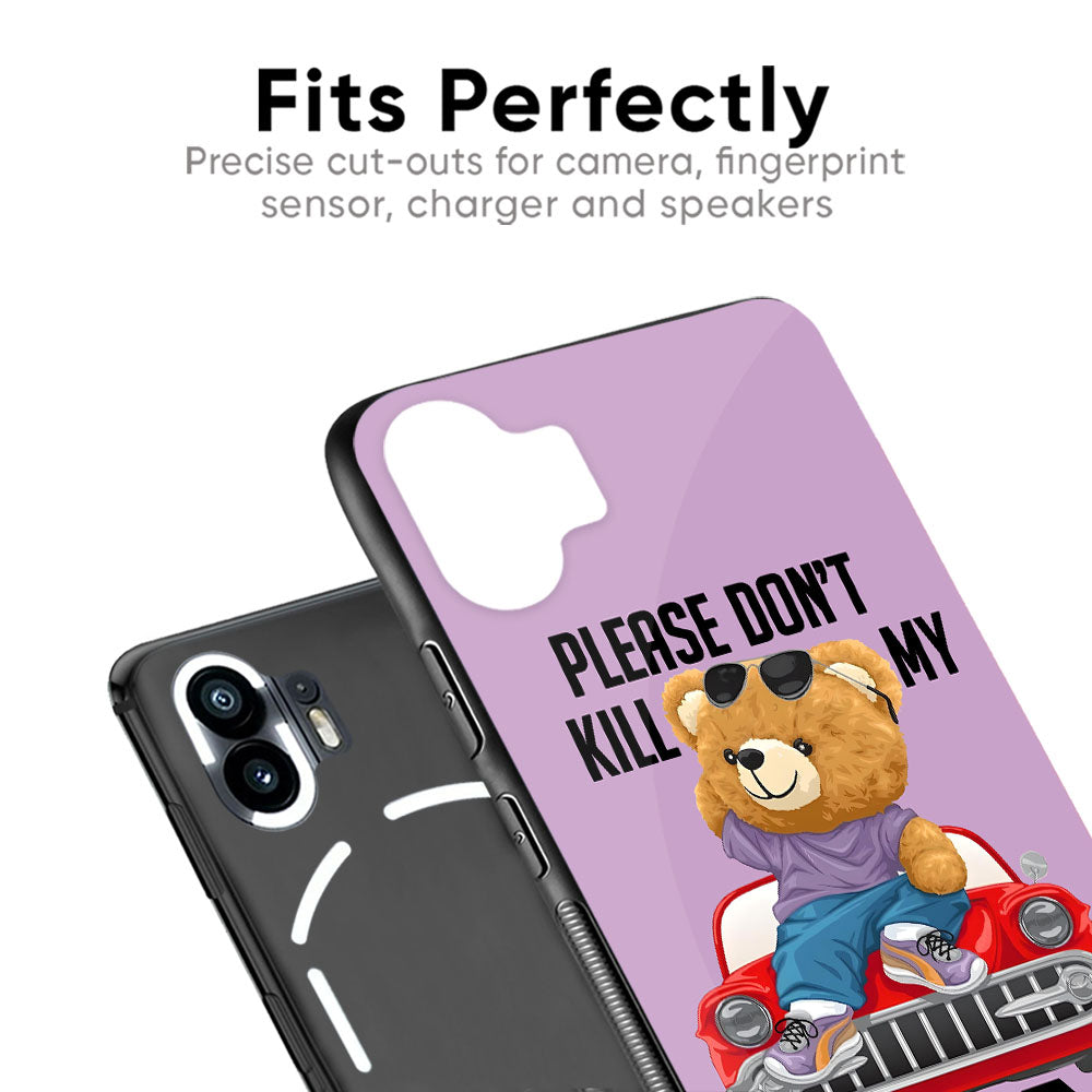 Don't Kill My Vibe Glass Case for Nothing Phone 2