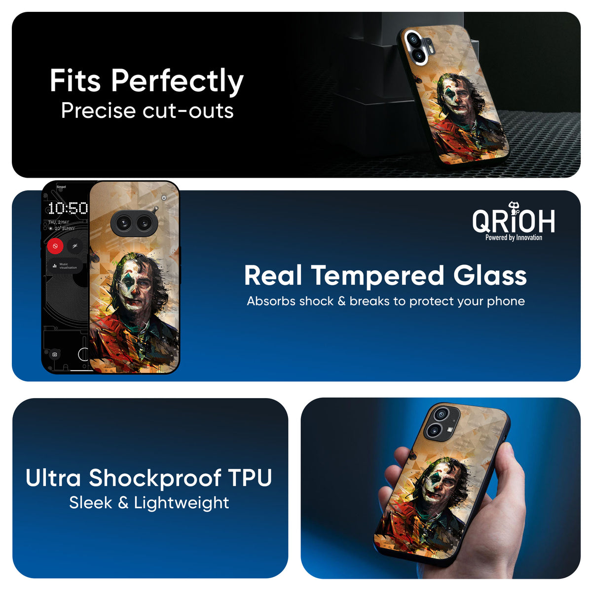 Psycho Villain Glass Case for Nothing CMF Phone 1