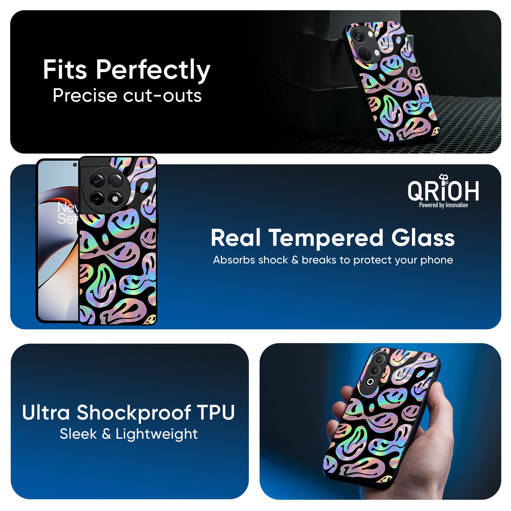 Acid Smile Glass Case for OnePlus Nord 4 5G