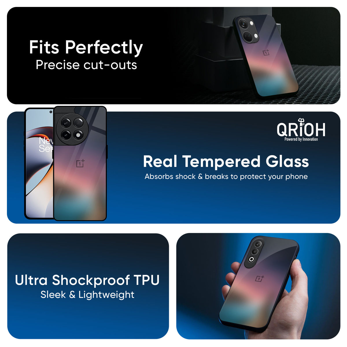 Metropolis Gradient Glass Case for OnePlus Nord 4 5G